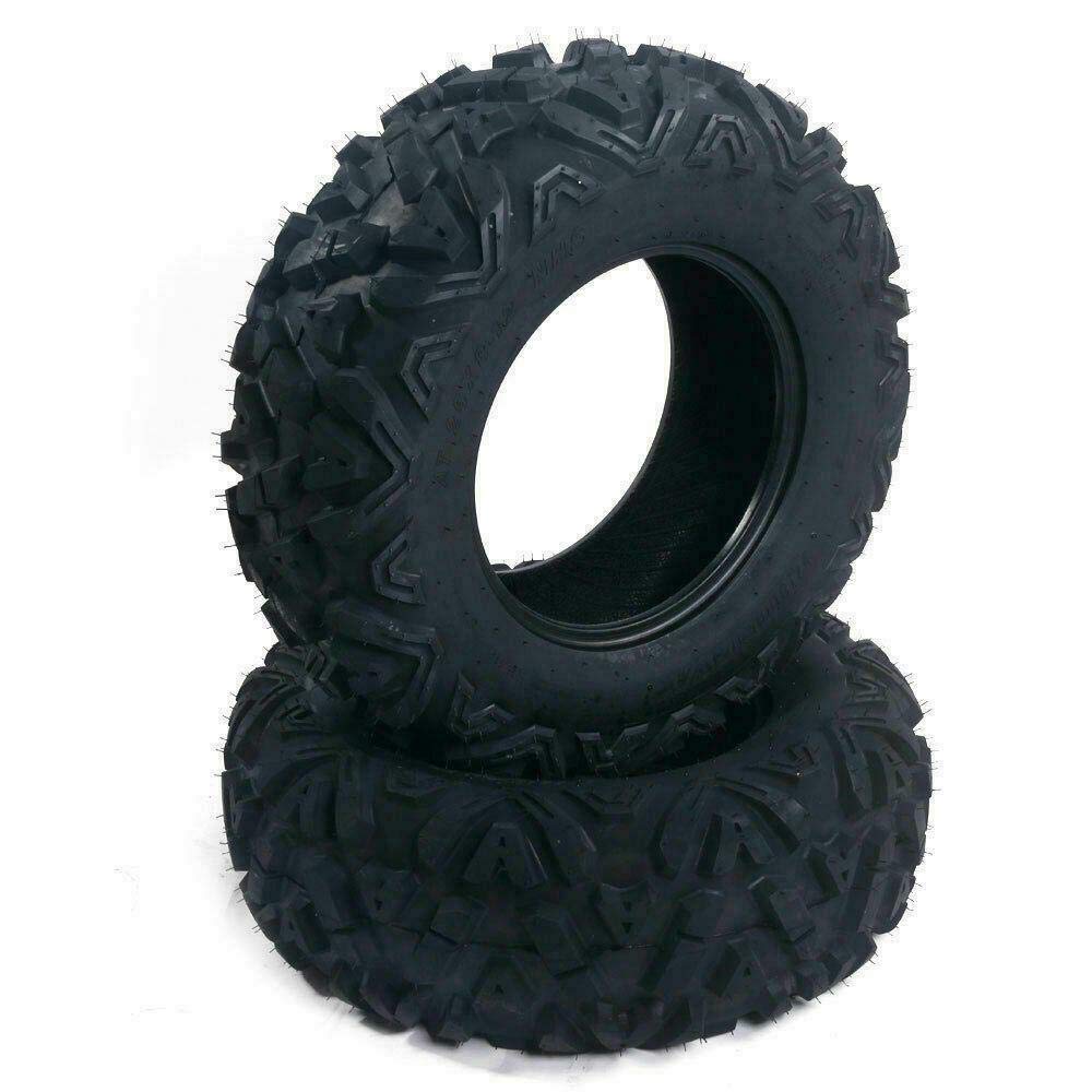 27x9-14 ATV/UTV 6-Ply Tubeless All-Terrain Tires - Left & Right Set for Off-Road Adventures, Mudding & Trail Riding