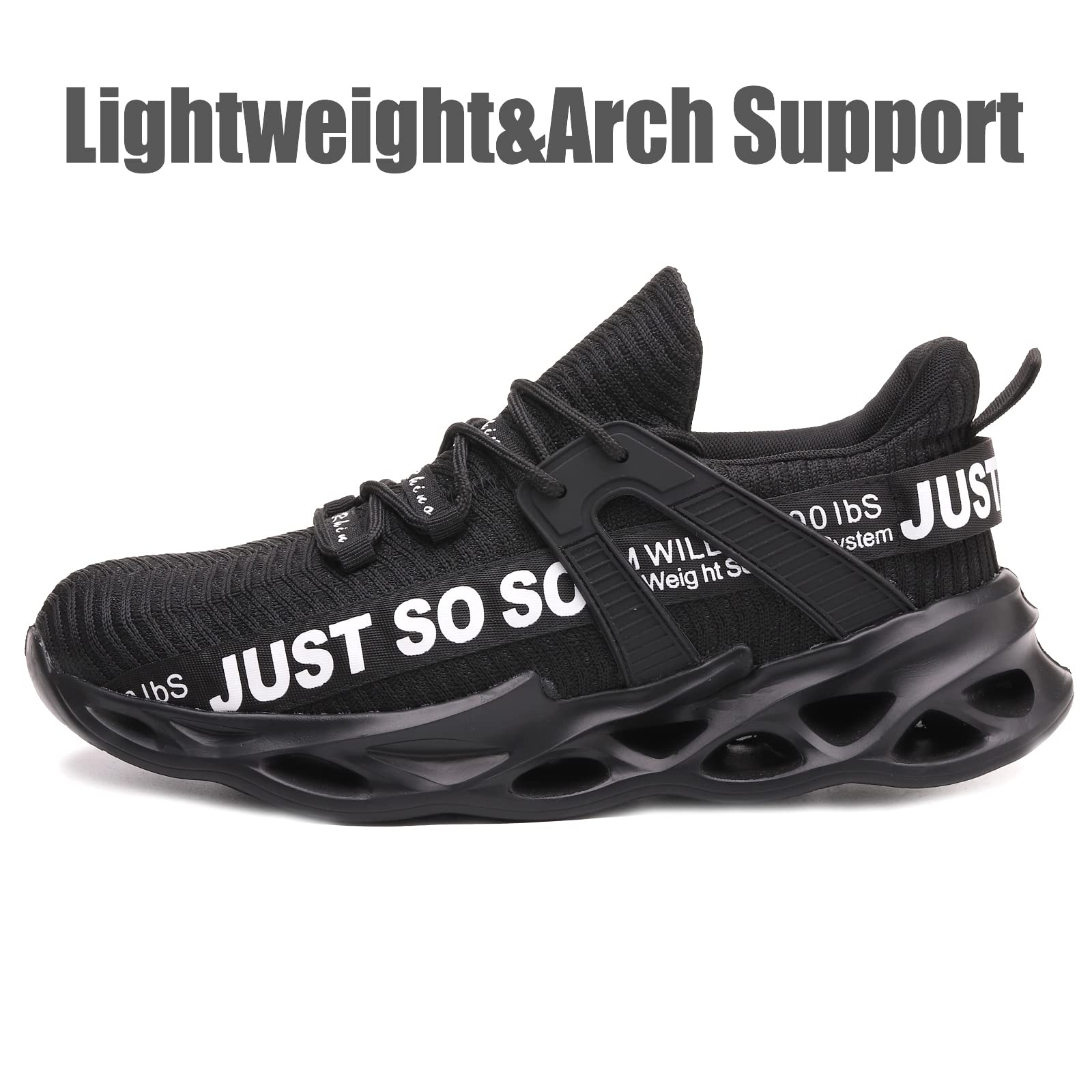 Furuian Steel Toe Shoes for Women & Men - Lightweight Safety Work Sneakers with Comfort Toe Protection | Perfect for Construction, Warehouse & Industrial Work