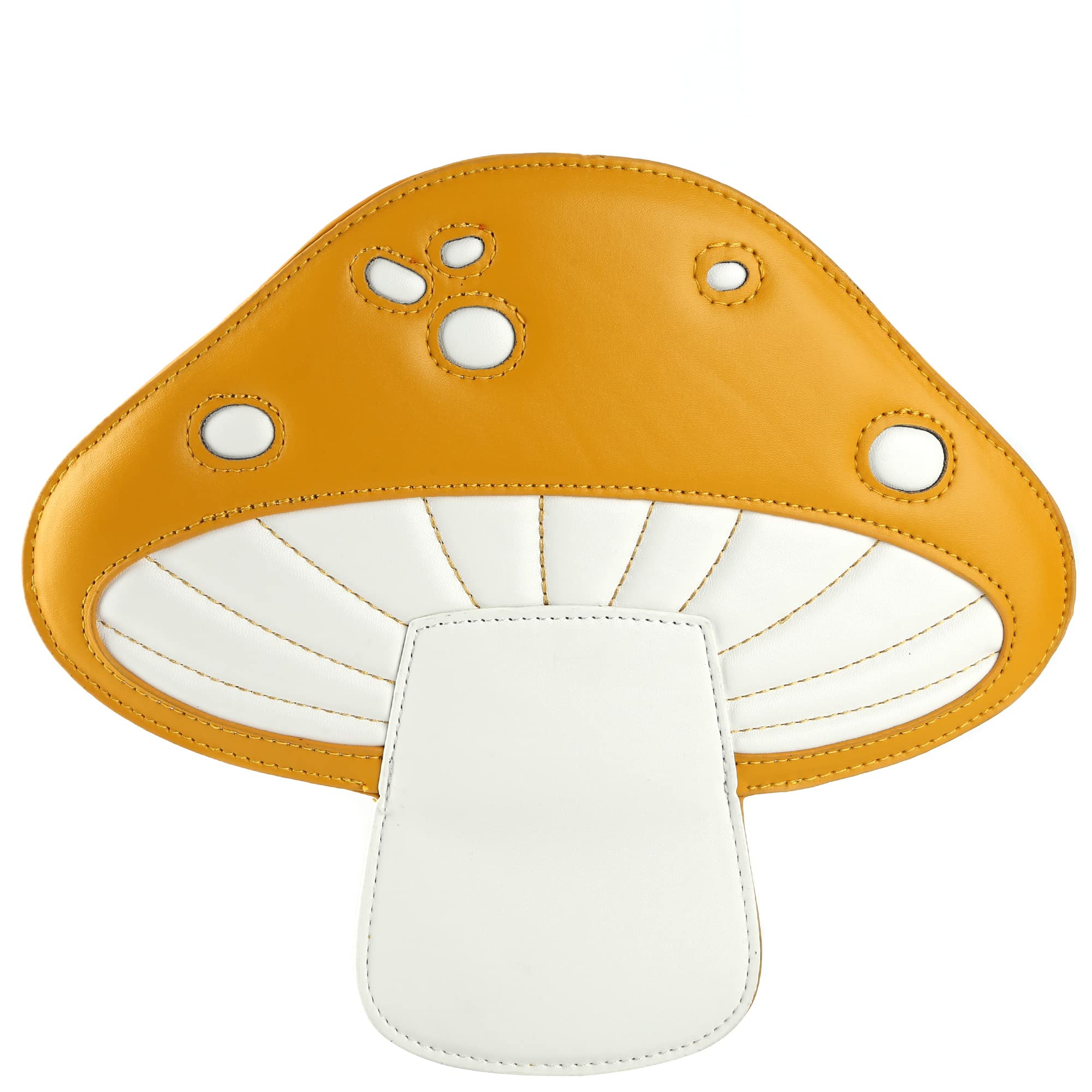 Stylish PU Leather Mushroom Shoulder Bag for Women - Cute Botany Crossbody Purse for Girls, Perfect for Daily Use, Shopping & Travel