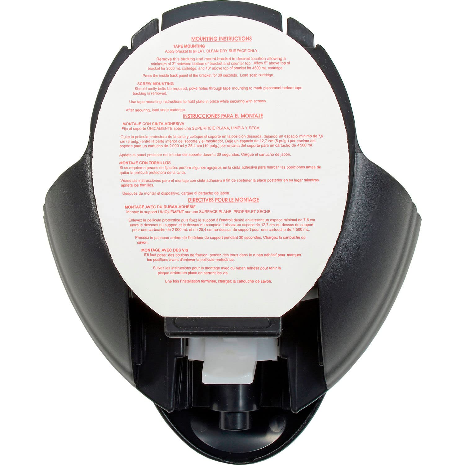 Heavy Duty Hand Cleaner Dispenser - 2L Capacity Industrial Grade for Workshops & Garages | Black Commercial Soap Dispenser for Tough Grease & Oil Removal