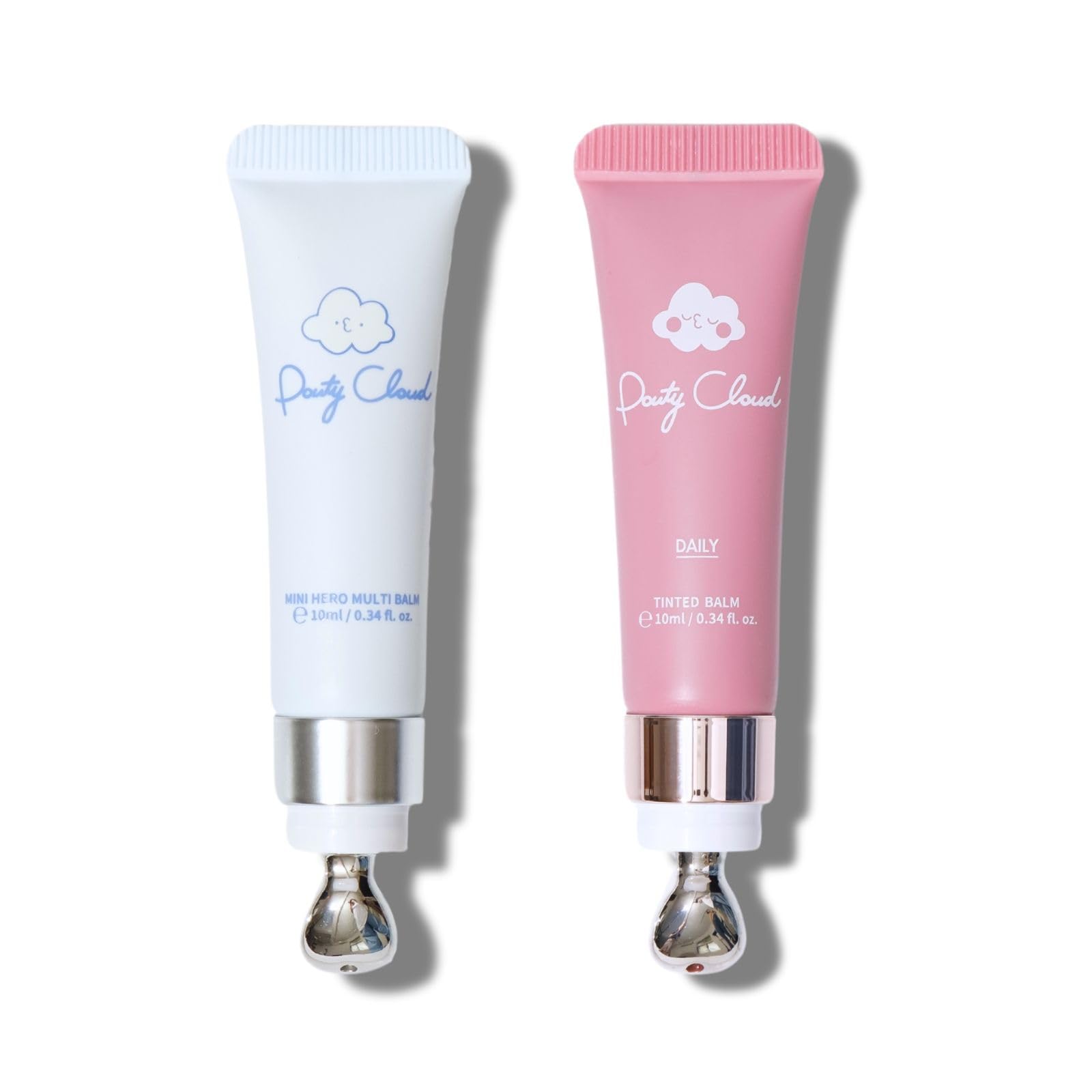 Vegan Tint & Treat Lip Duo with Shea Butter, Squalane & Ceramide - Fragrance-Free, Beeswax-Free, Petrolatum-Free Lip Balm for Dry, Chapped Lips - Perfect for Daily Hydration & Natural Lip Color