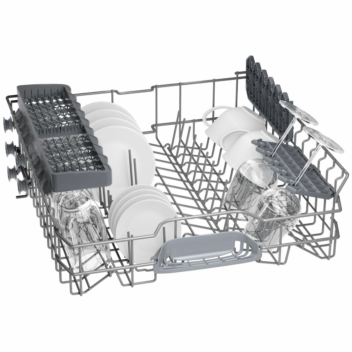 Bosch Serie 4 24-inch Fully Integrated Dishwasher SMV4HTX01A - Stainless Steel, Quiet 44 dB, 14 Place Settings - Perfect for Modern Kitchens & Open-Plan Living Spaces