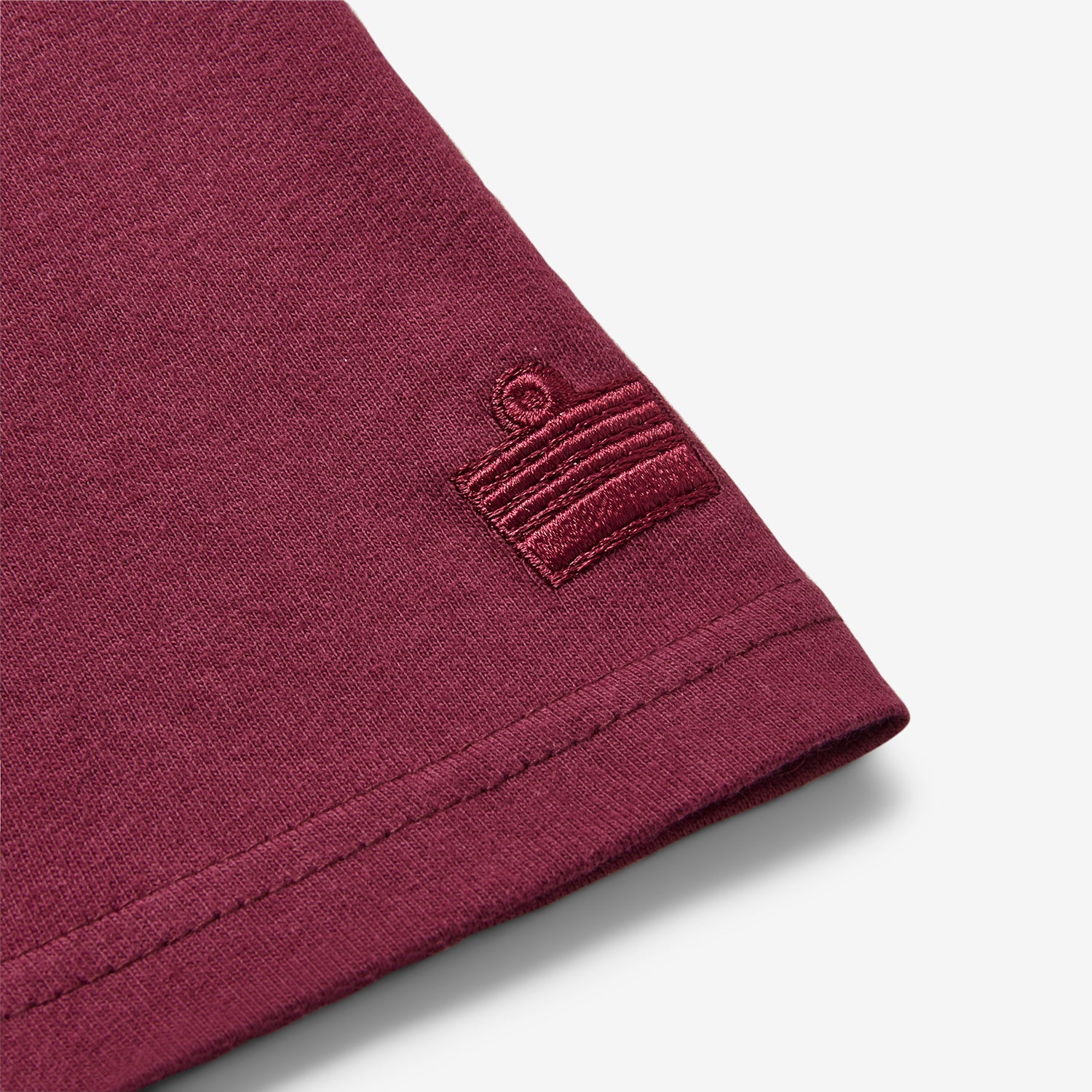 Denzell Logo T-Shirt for Men & Women - Soft Cotton Burgundy Red Tee - Casual & Streetwear Style for Everyday Wear