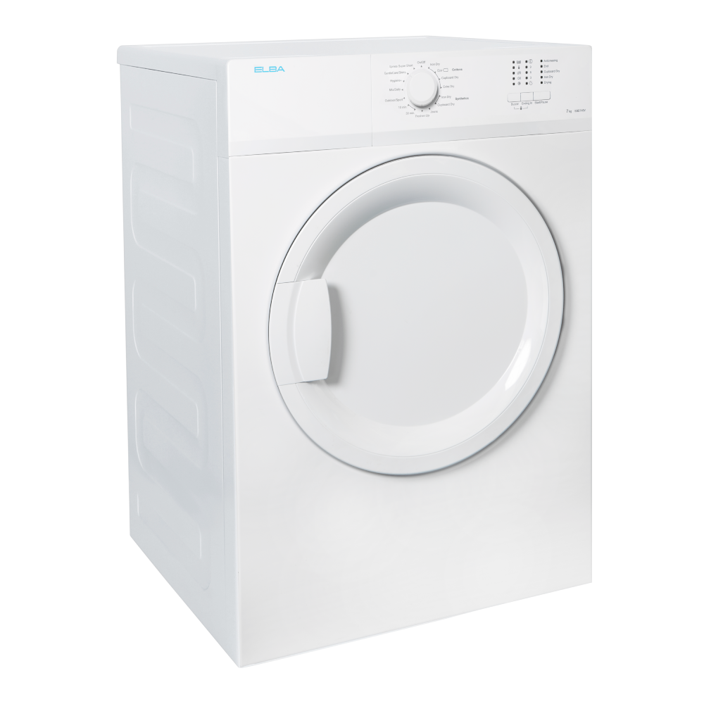 EBD750V 7KG Electric Air Vent Dryer - Compact & Energy Efficient Clothes Dryer for Apartments, Laundry Rooms & Small Spaces