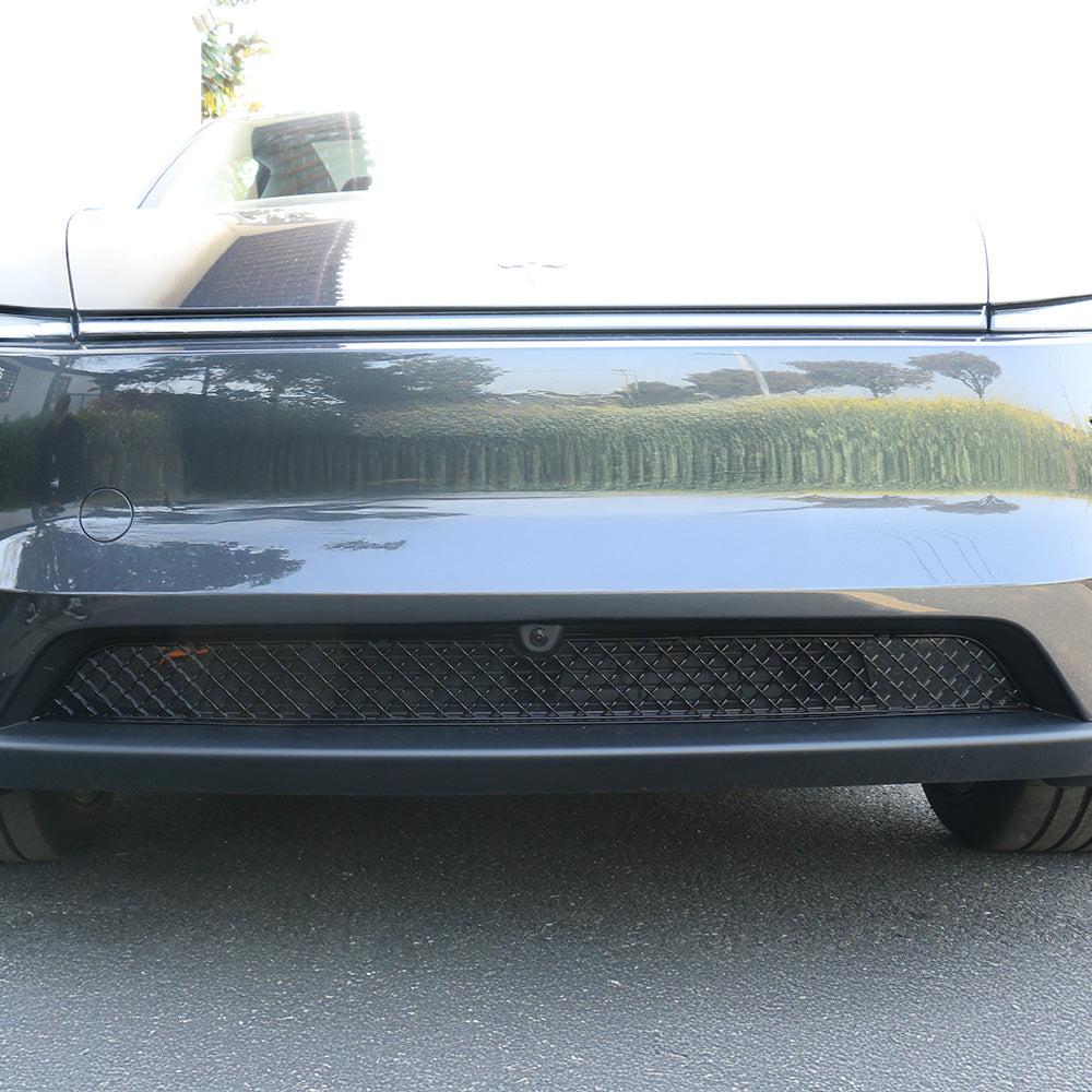 2025+ Tesla Model Y Juniper Front Bumper Grille Insert - Premium Debris Guard & Removable Wire Mesh for Enhanced Protection - Perfect for Off-Roading, Daily Commuting & All-Weather Driving