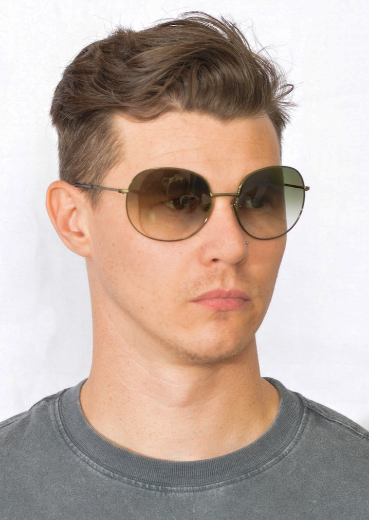 Gianfranco Ferre 597/S Z4W Sunglasses - Polarized UV Protection Aviator Style for Men & Women | Perfect for Driving, Travel, and Outdoor Activities