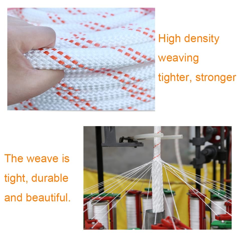 Nylon Boat Rope 18mm x 30m - Durable Dockline for Sailboats, Camping & Hiking