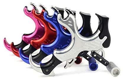 Tru-Fire Trufire Synapse Release Silver - Small Bow Hunting Release Aid for Archery & Target Practice | Perfect for Beginners & Professionals