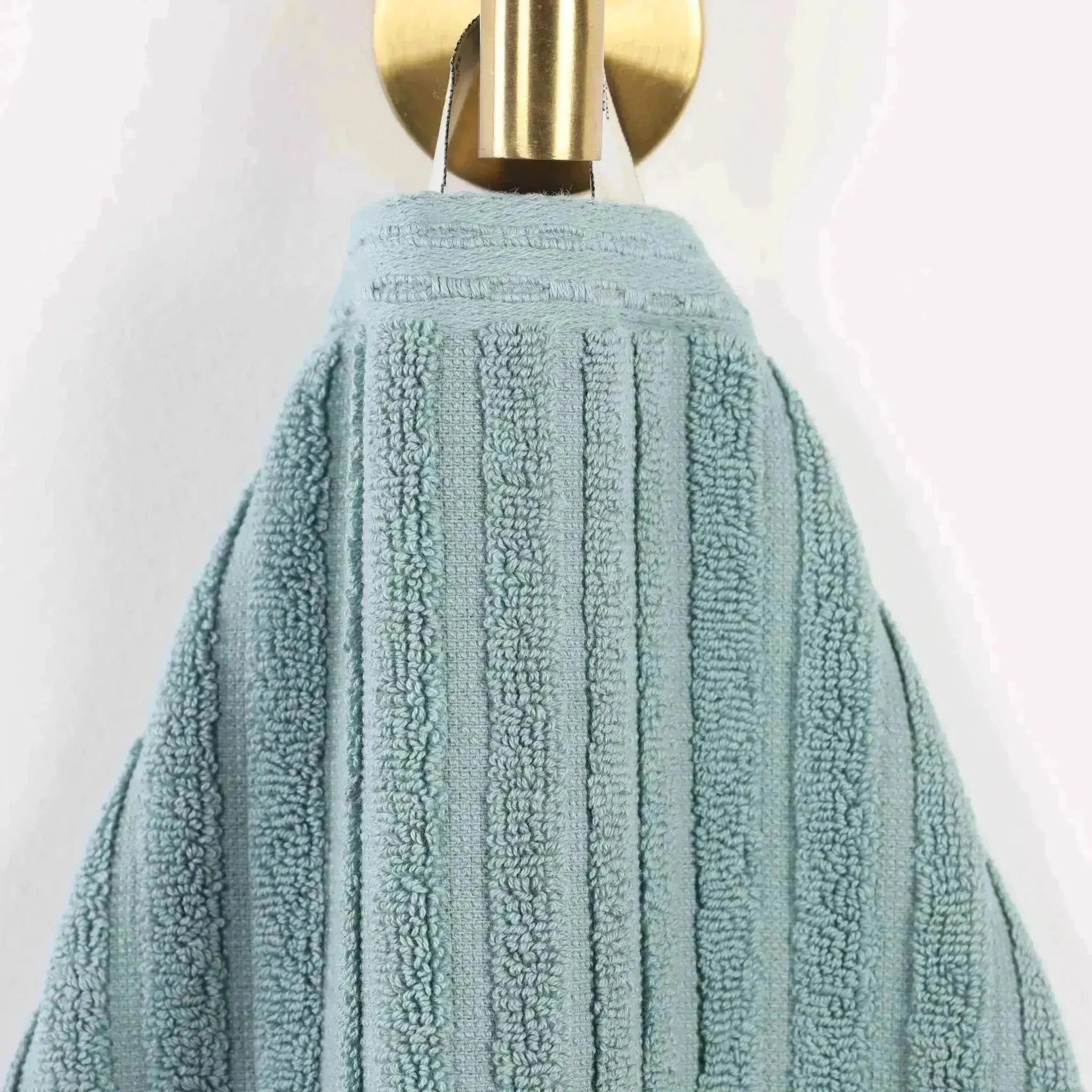 Premium Soho Ribbed Cotton Hand Towel Set - 4-Piece Ultra Absorbent Bath Towels for Kitchen, Bathroom & Gym - Soft & Quick-Drying