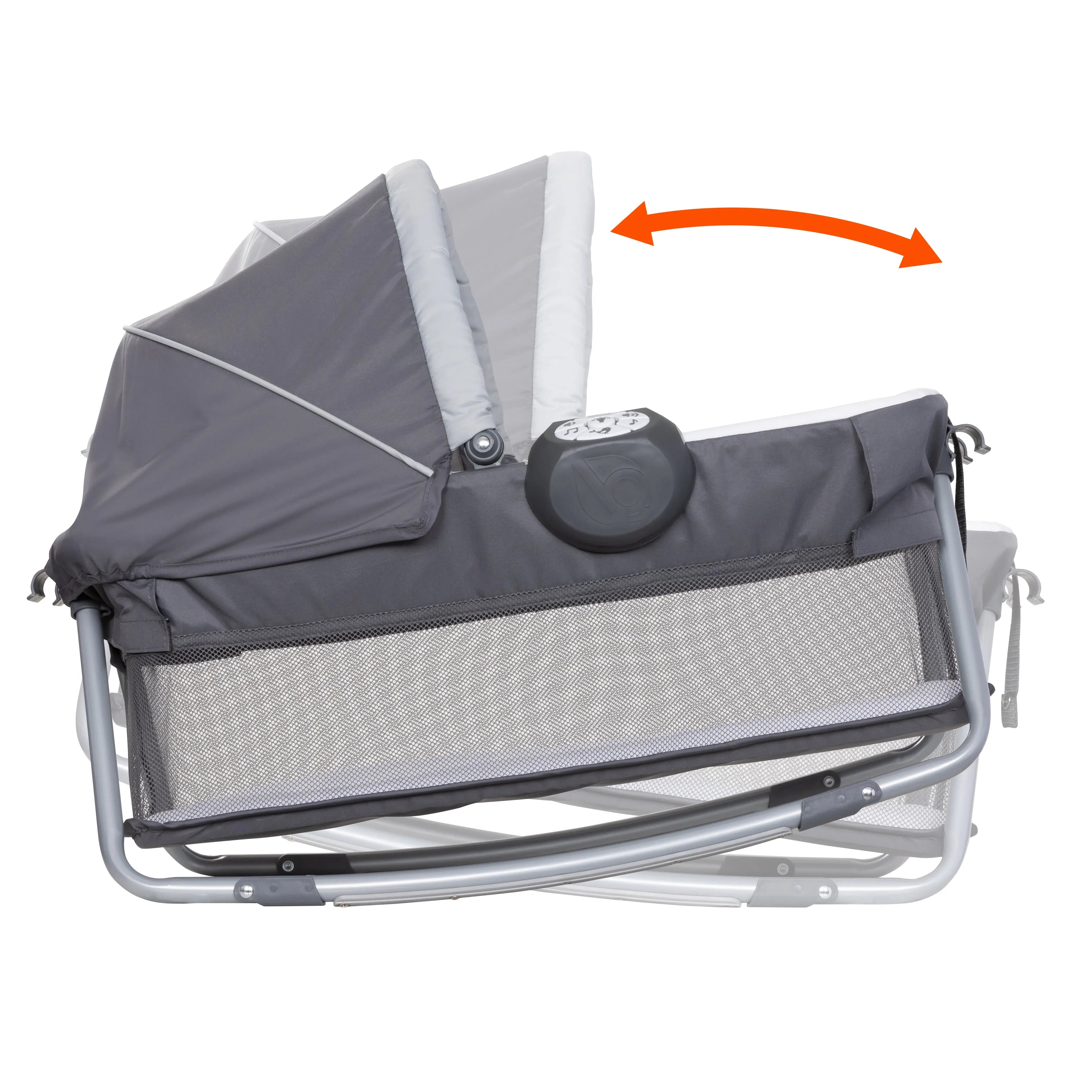 Lil’ Snooze™ Deluxe III Nursery Center Playard for Twins - Portable Baby Crib with Bassinet & Changing Station for Travel, Home & Daycare Use