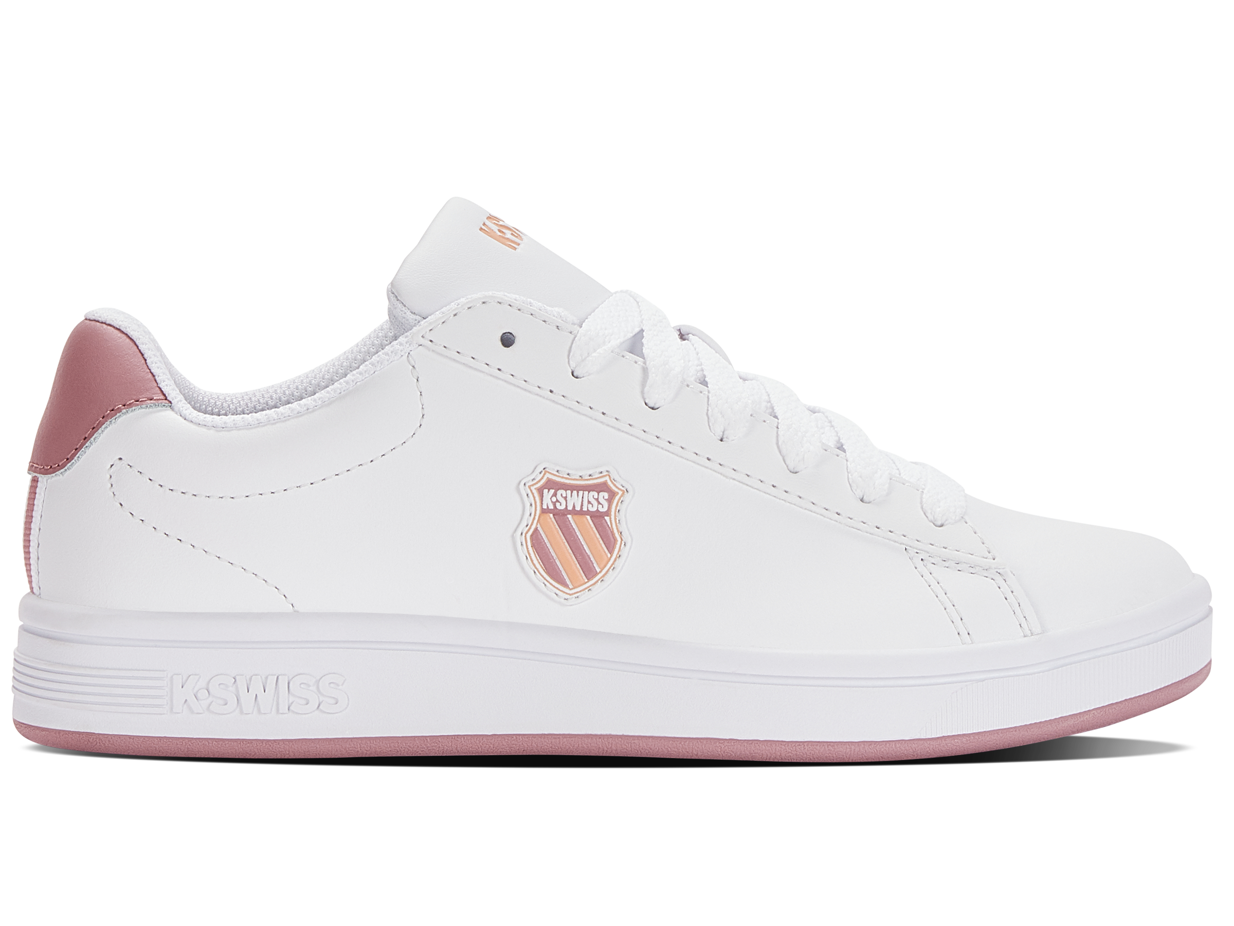 Nike Court Shield Tennis Shoes for Women - White/Foxglove/Almost Apricot | Comfortable Athletic Sneakers for Tennis, Running & Casual Wear