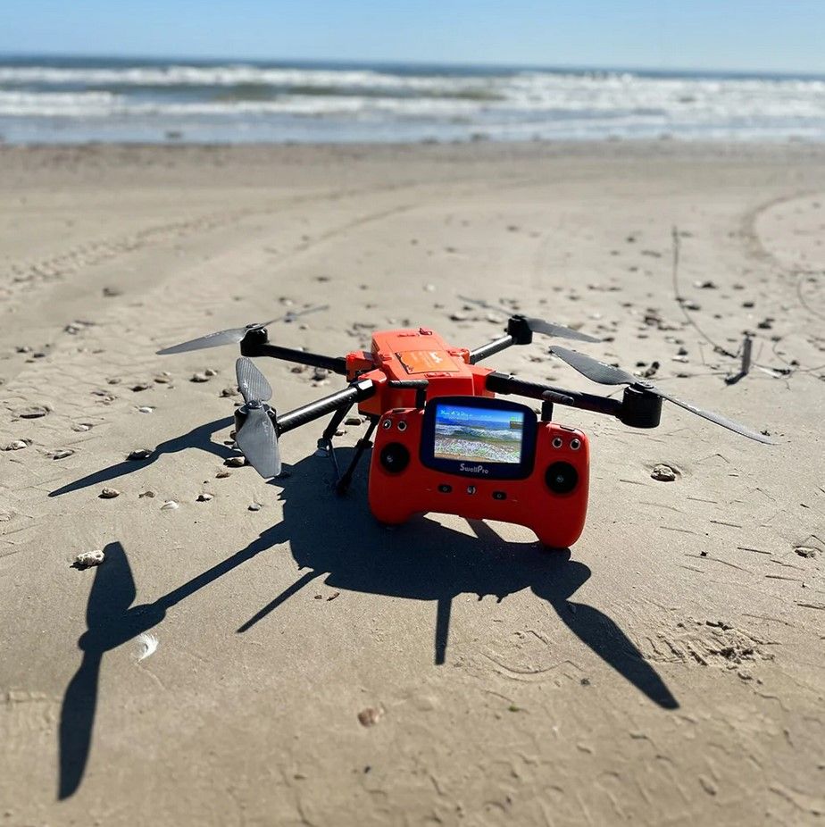 SwellPro Fisherman 3.5kg MAX Heavy Lift Fishing Drone with 4K Camera - Professional Waterproof RC Drone for Fishing, Aerial Photography & Outdoor Adventures