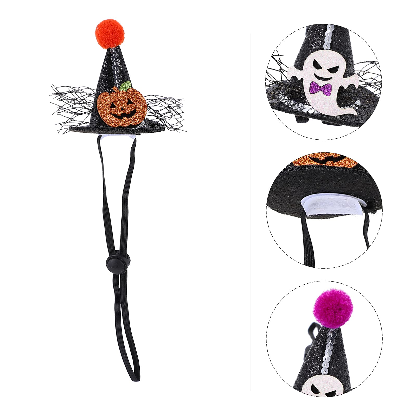 Balacoo Pet Skull Hat - Halloween Dog Costume for Cosplay & Parties