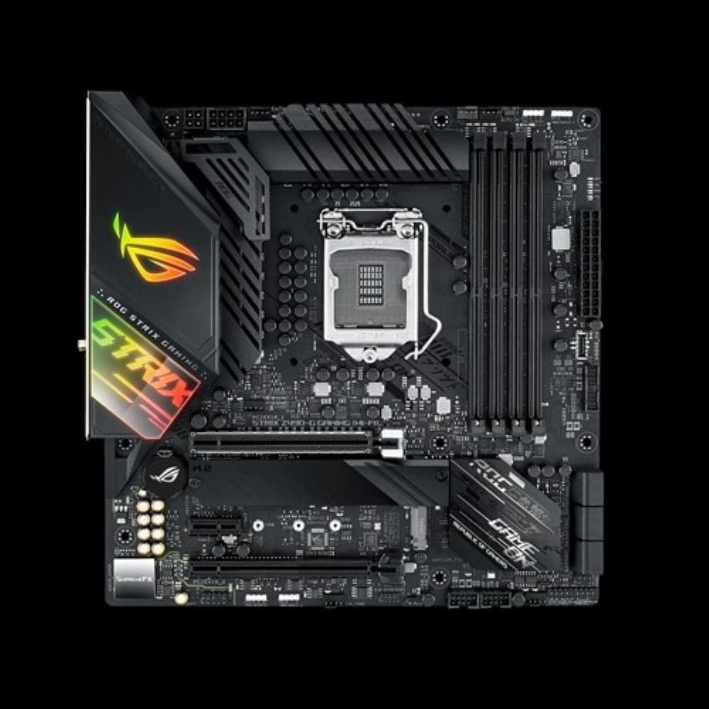 ASUS ROG STRIX Z490-G Gaming Motherboard (Wi-Fi 6) - Intel LGA 1200 Socket, ATX Form Factor, PCIe 4.0, DDR4 5000MHz - Perfect for High-Performance Gaming PCs and Streaming Setups
