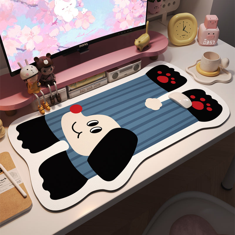Customizable Large Mouse Pad for Laptop & Office Desk - Non-Slip Computer Keyboard Mat with Ergonomic Design for Gaming, Work & Study | Home & Office Workspace Essential