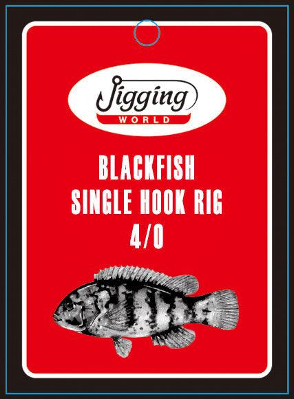 Jigging World Blackfish Rigs - Premium Saltwater Fishing Rigs for Tautog & Blackfish - Perfect for Offshore & Inshore Fishing Trips