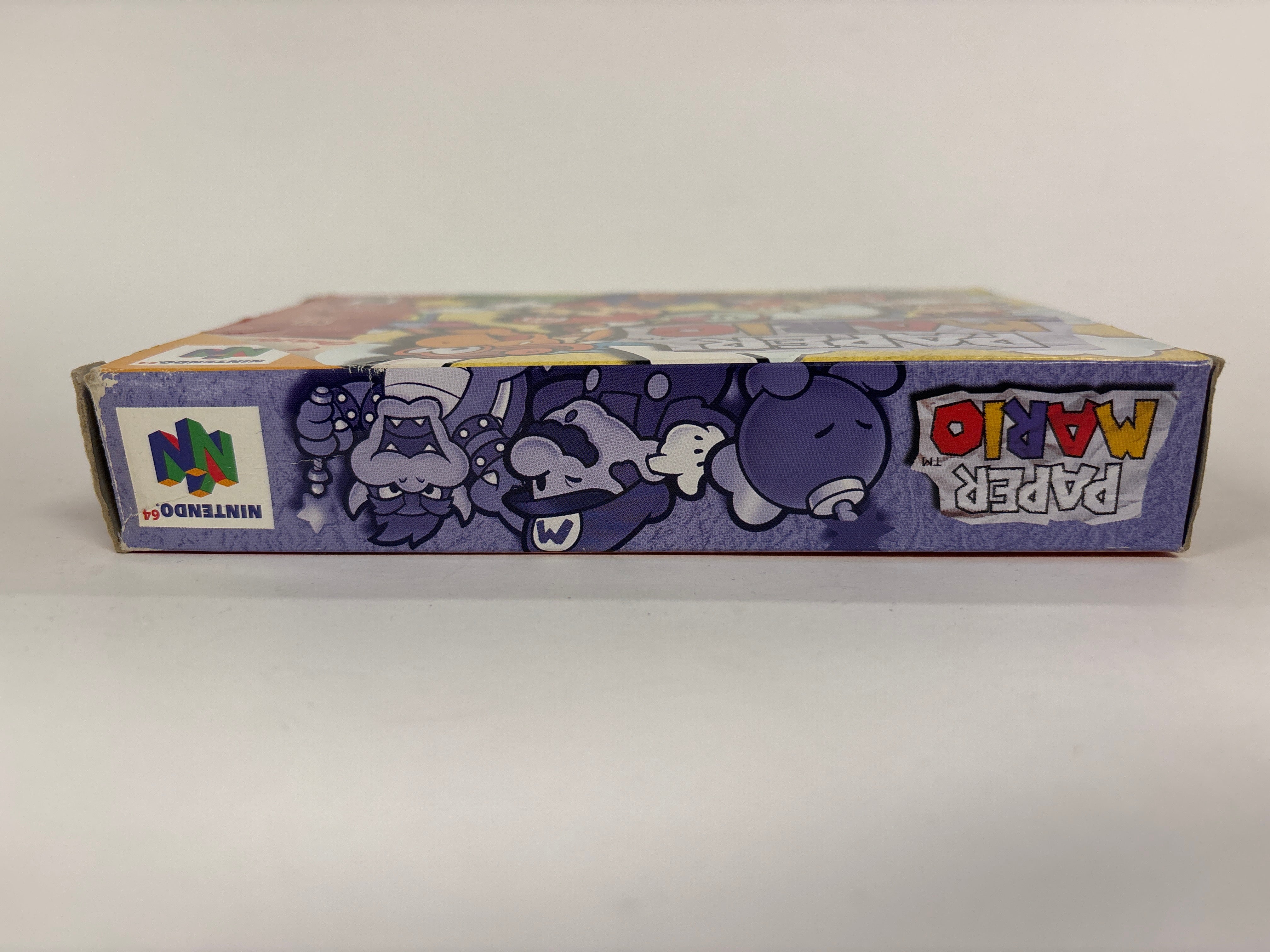 Original Paper Mario Nintendo 64 N64 Game Box & Manuals Only (No Game Included) - Perfect for Collectors & Display, Great for Retro Gaming Setup