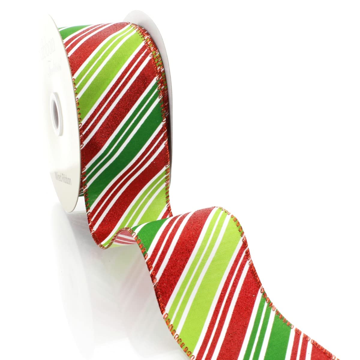 Christmas Wired Ribbon 2.5