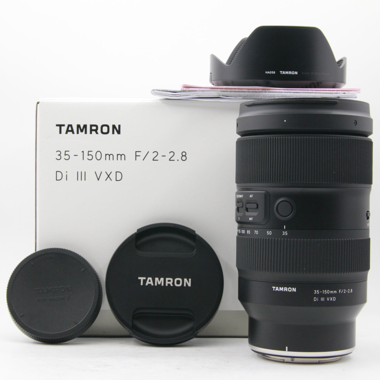 Tamron 35-150mm f/2-2.8 Di III VC VXD Lens for Nikon Z Mount - Excellent Open Box Condition - Perfect for Portrait, Wedding & Event Photography