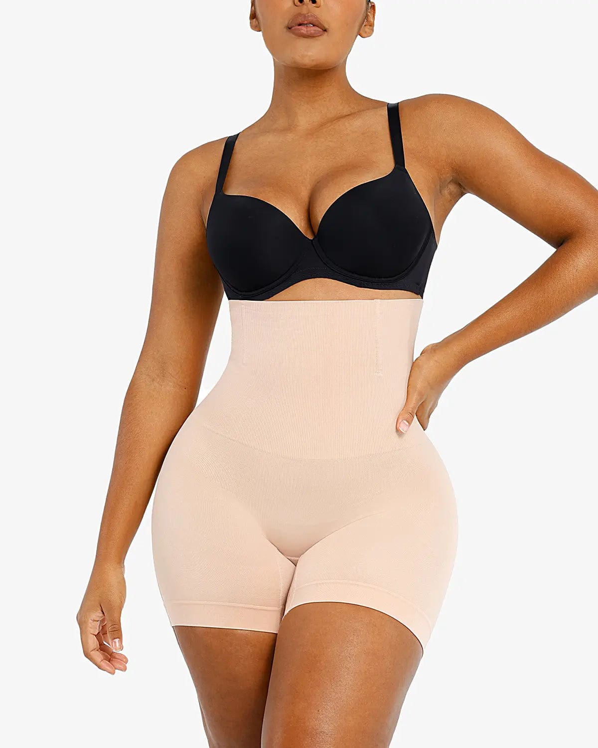 High Waist Sculpting Shorts for Women - Tummy Control Workout & Yoga Shorts - Comfortable & Breathable for Gym, Running & Lounge Wear