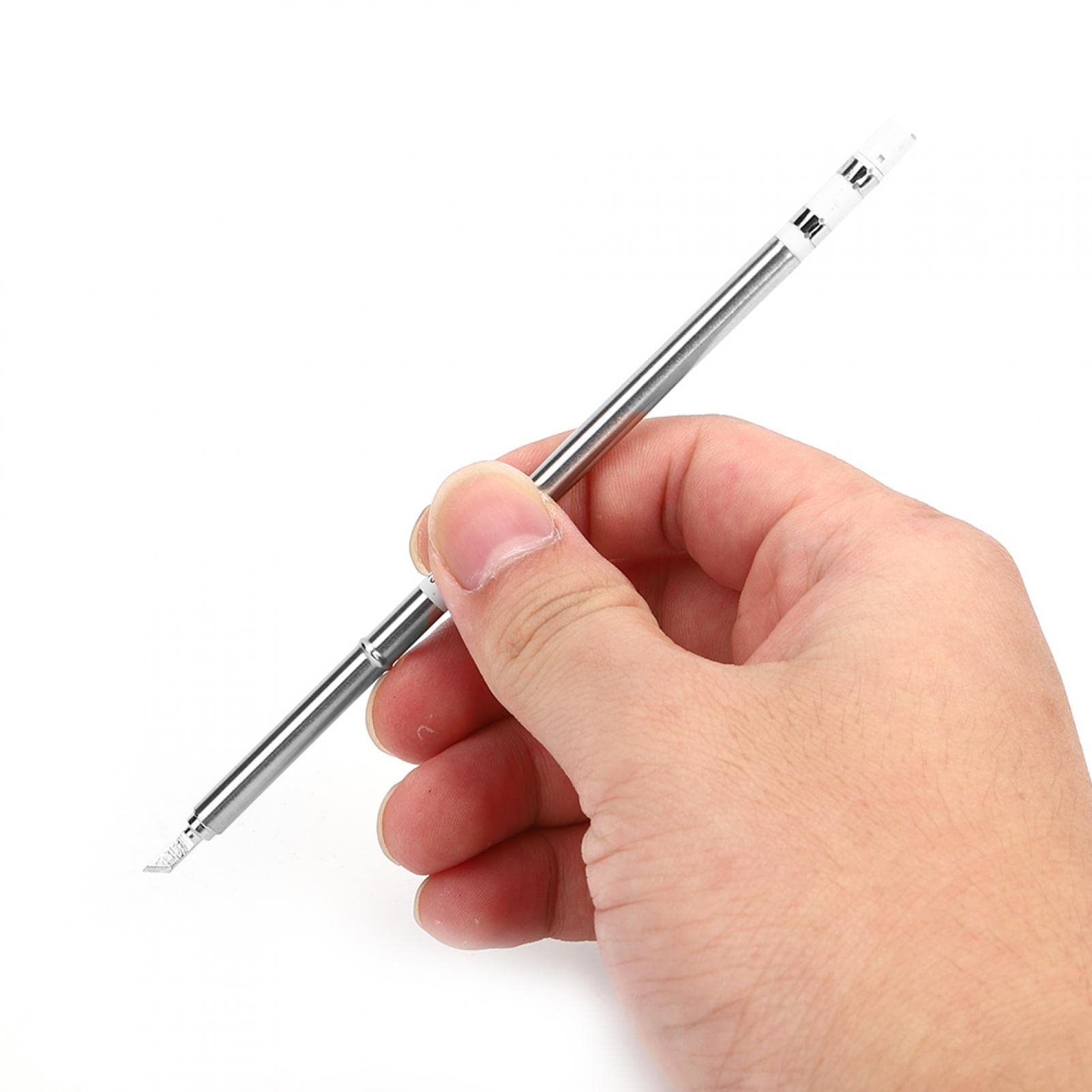 High-Quality EVTSCAN Soldering Iron Tips - Industrial Grade, Lightweight, Corrosion Resistant Thermocouple for Electronics Repair and DIY Projects