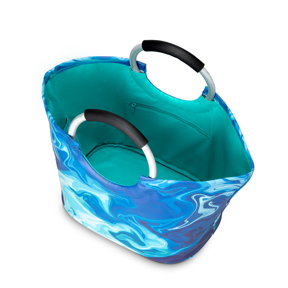 Blue Lagoon Loopi Tote Bag - Stylish & Durable Reusable Shopping Bag for Beach, Grocery & Everyday Use