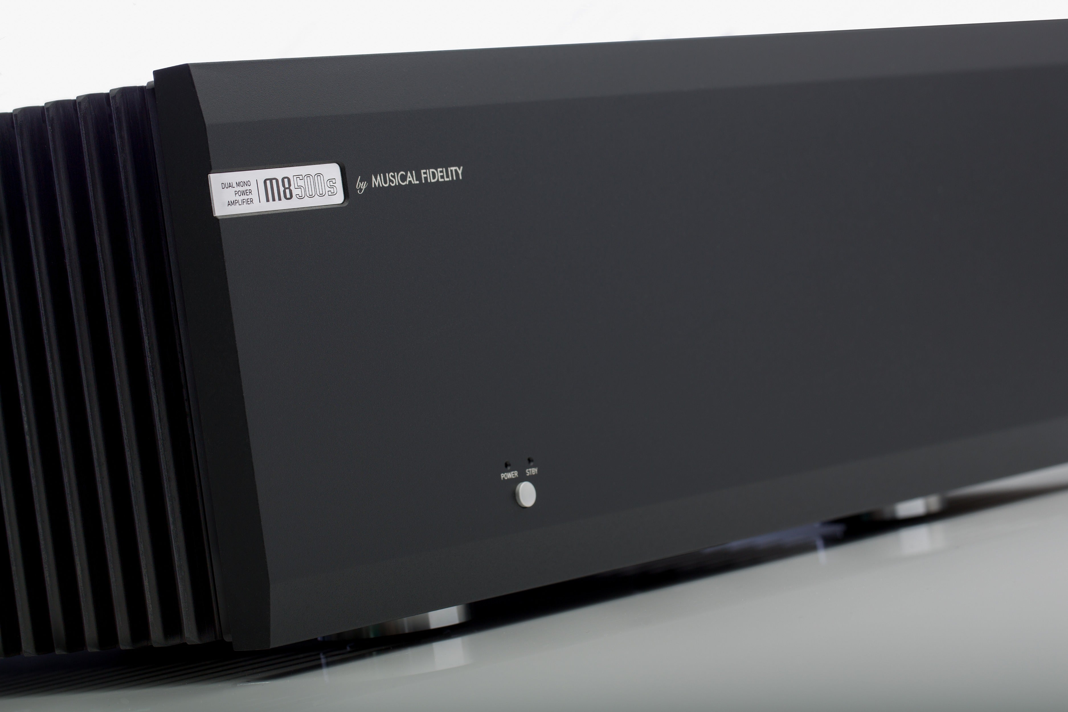 Musical Fidelity M8S 500S High-End Power Amplifier - 500W Stereo Audio Amplifier for Home Theater & Hi-Fi Systems | Perfect for Audiophiles & Music Enthusiasts