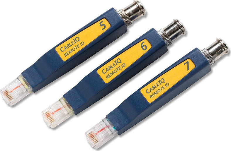Fluke Networks CIQ IDK57 CableIQ Remote Identifier Kit for Network Cables - Identify & Test Cat5, Cat5e, Cat6, Cat7 Cables - Perfect for IT Technicians & Network Installers