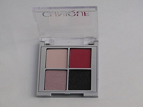 CLINIQUE All About Shadow Quad - Raspberry Beret, Pink Chocolate, Smoke & Mirrors, Going Steady - Travel Size 0.07 Oz | Perfect for On-The-Go Makeup & Everyday Elegance