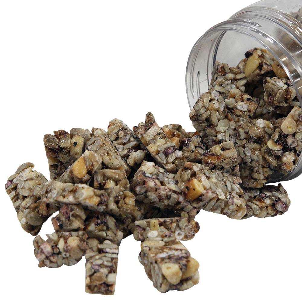 Premium Roasted Korean Pine Nut & Sunflower Seed Brown Rice Crunch Bites - Vegan, Non-GMO, Gluten-Free Gourmet Snack in Resealable Jar (8.8oz/250g) - Perfect for Healthy On-the-Go Snacking, Office Treats & Travel Food