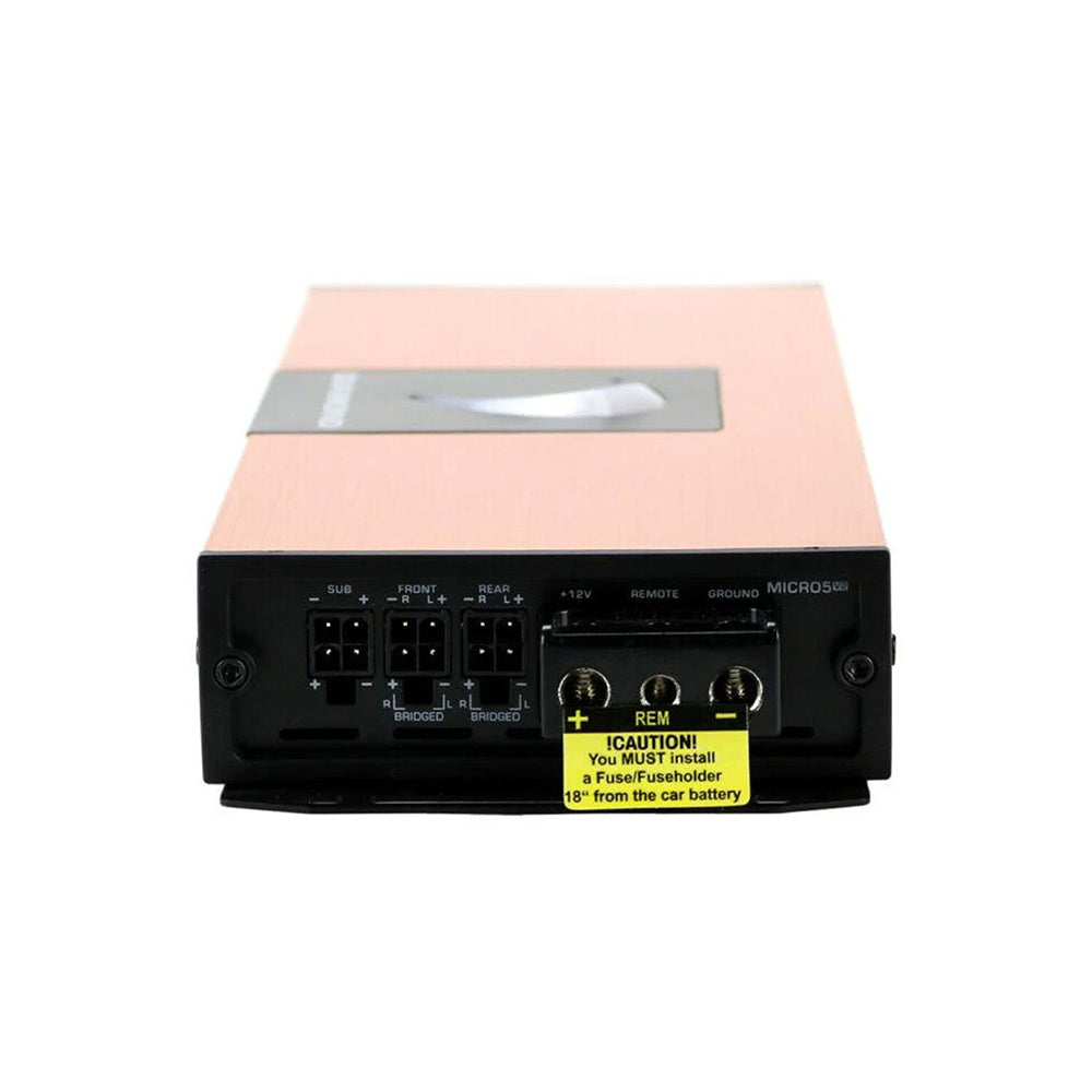 Diamond Audio MICRO5V2 900W RMS 5-Channel Class D Car Amplifier - Premium Full Range Sound for Car Audio Systems | Perfect for SUVs, Trucks & Custom Car Stereo Upgrades