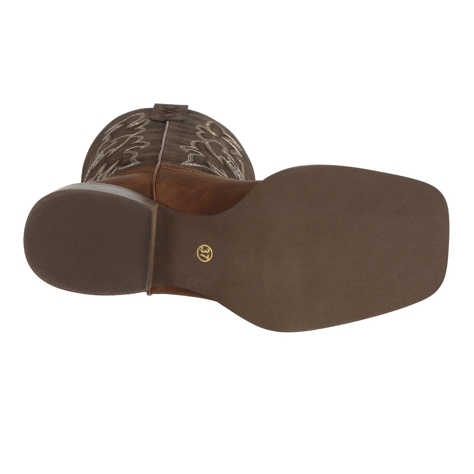 J's.o.l.e Women's Cowgirl Boots - Square Toe Wide Calf Western Cowboy Boots for Ladies | Fashionable & Comfortable for Country Dancing, Rodeo, and Everyday Wear