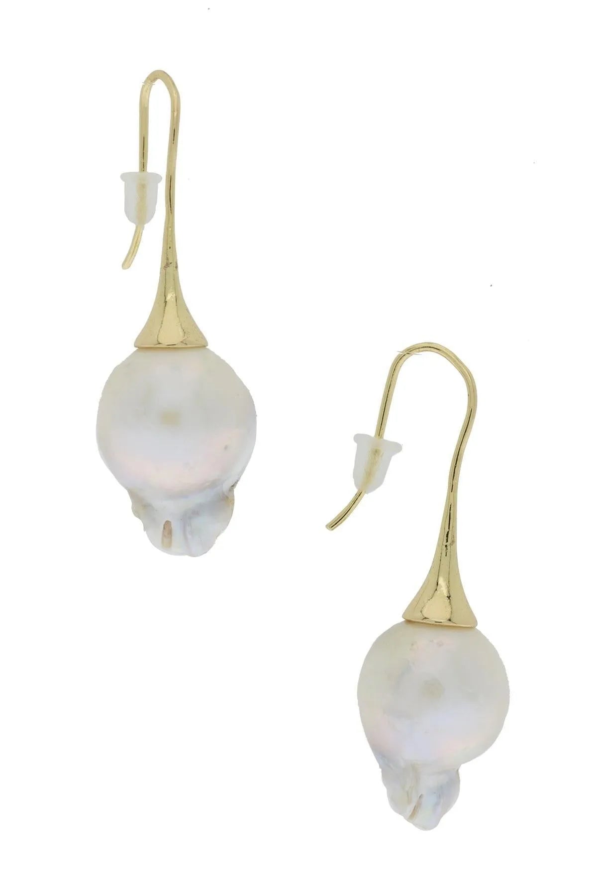 Exquisite Baroque Pearl Drop Earrings for Women - Vintage Style Dangle Earrings for Wedding, Party & Special Occasions