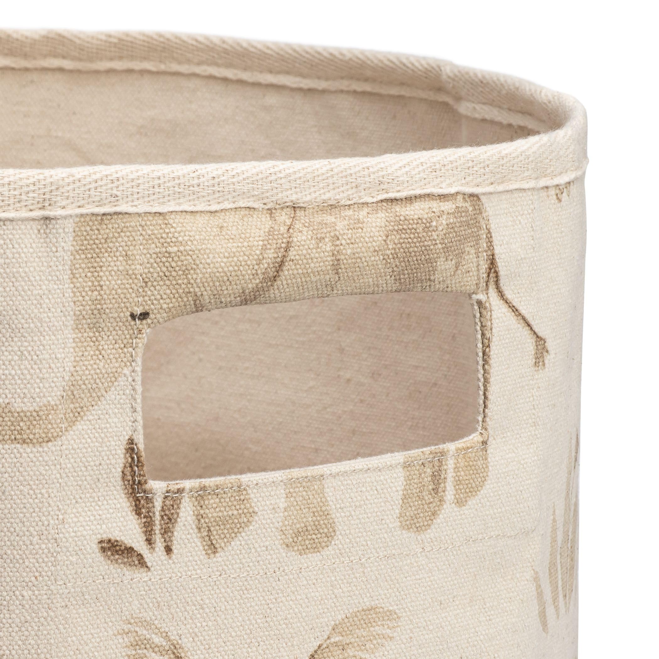 **Safari Animal Nursery Storage Basket - 13