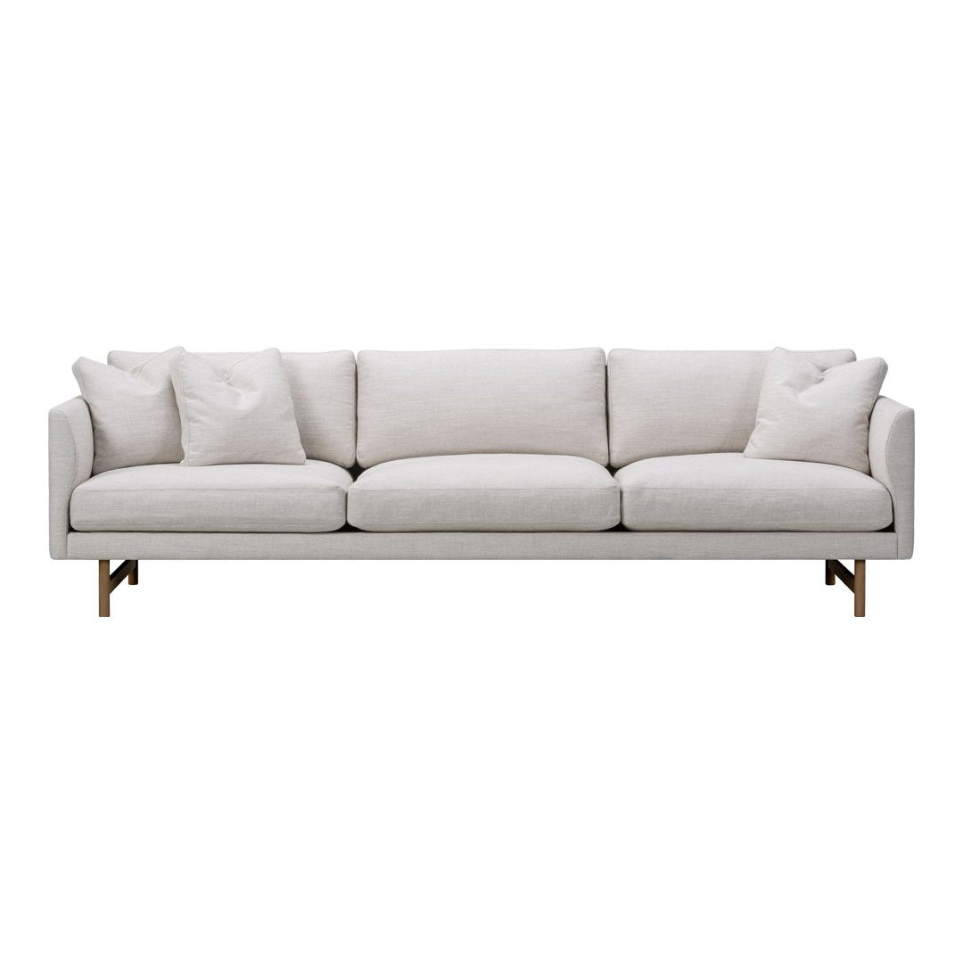 Calmo Sofa 80 - 3 Seater Modern Living Room Couch with Sturdy Wood Base - Perfect for Family Gatherings & Relaxing in Your Home