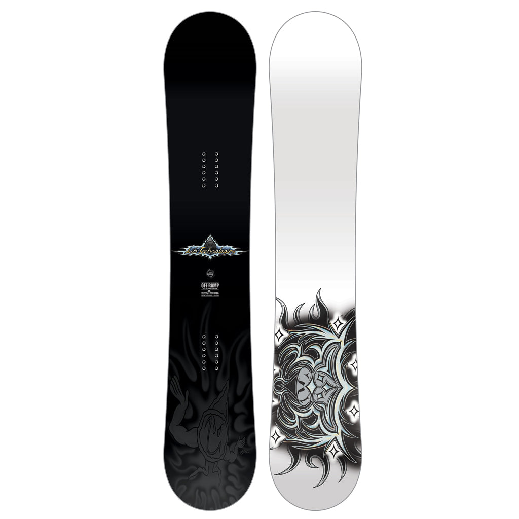 Lib Tech Off Ramp Men's Snowboard 2026 - High Performance All-Mountain Snowboard for Powder & Freeriding | Perfect for Backcountry Adventures & Resort Riding