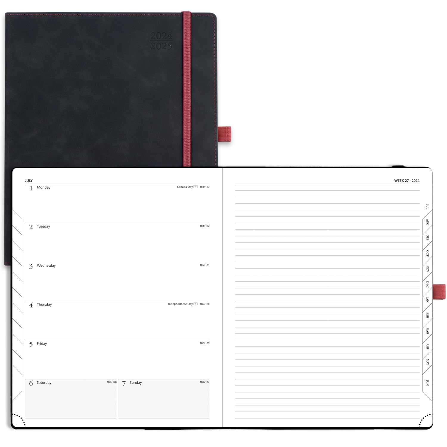 POPRUN 2024-2025 Academic Planner (8.5