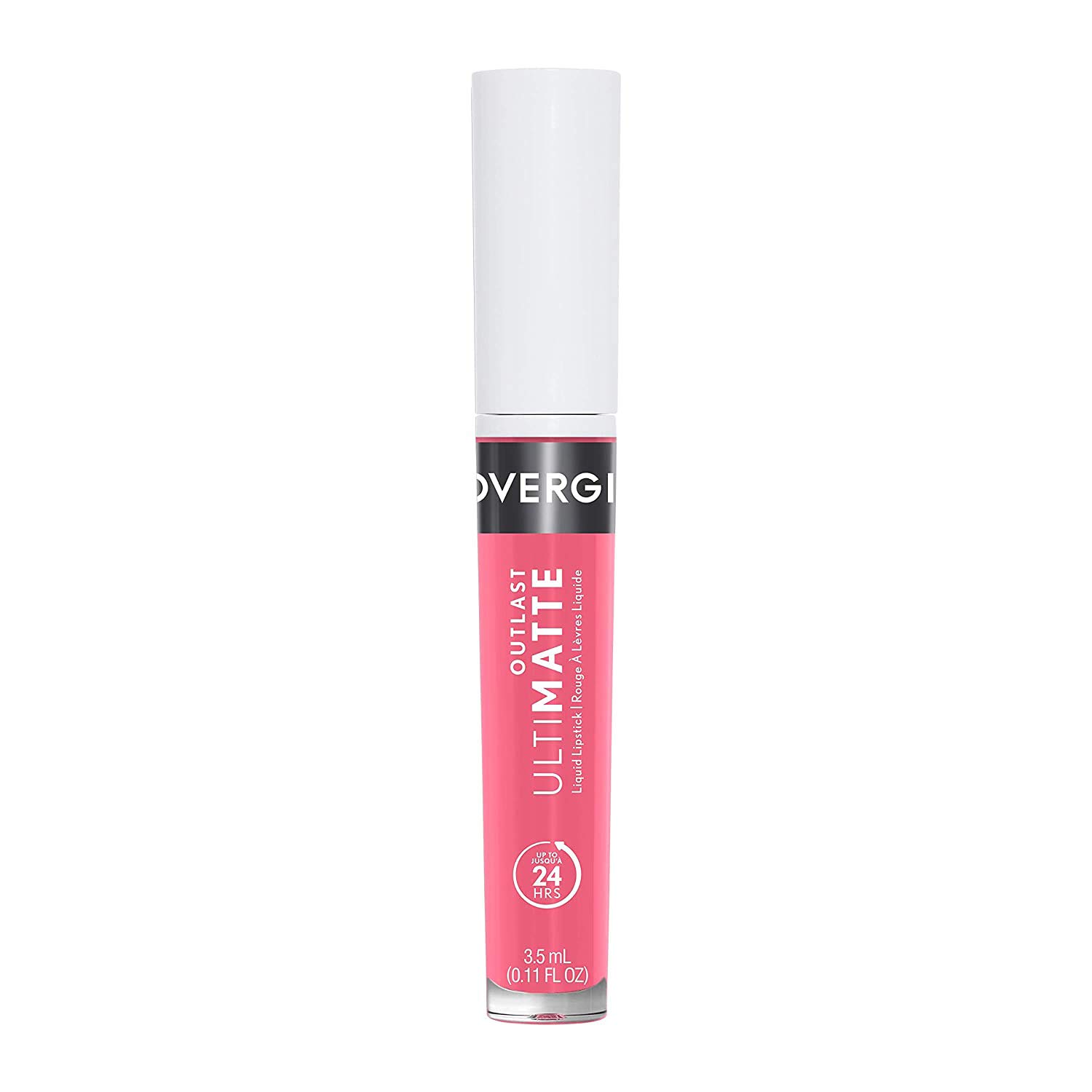 COVERGIRL Outlast Ultimatte One Step Liquid Lipstick - Long Lasting Matte Lip Color in Strawberry Spritzer (0.12 Fl Oz) | Perfect for Everyday Wear, Date Night & Special Occasions