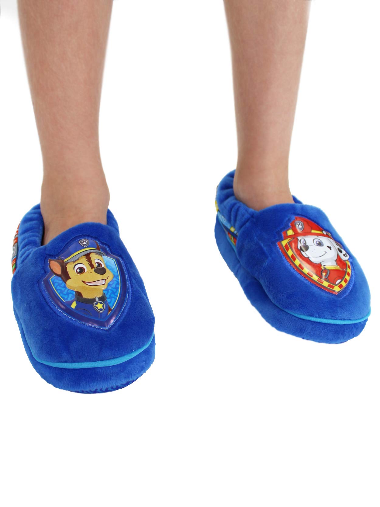 Paw Patrol Boys Girls Alien Slippers for Toddlers & Kids - Soft & Comfortable House Shoes for Indoor Play, TV Time & Bedroom Wear