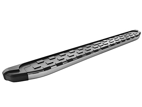Romik Ford Super Duty Super Cab Running Boards - Heavy Duty Side Steps for Truck Accessories - Perfect for Off-Roading, Work Trucks & Daily Commutes