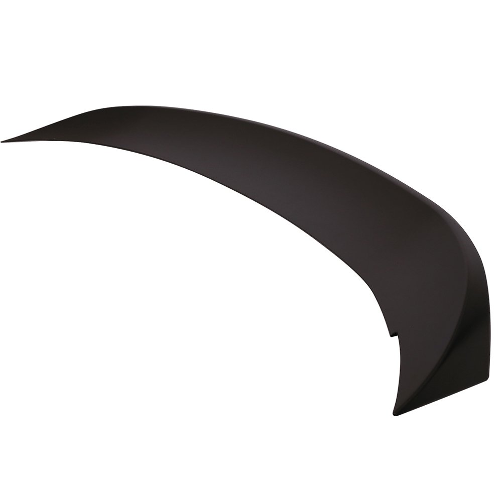 IKON MOTORSPORTS D-Style Trunk Spoiler for 2010-2014 Ford Mustang | Unpainted ABS Rear Wing Deck Lid | Enhances Aerodynamics & Sporty Look | Perfect for Car Enthusiasts & Street Racing