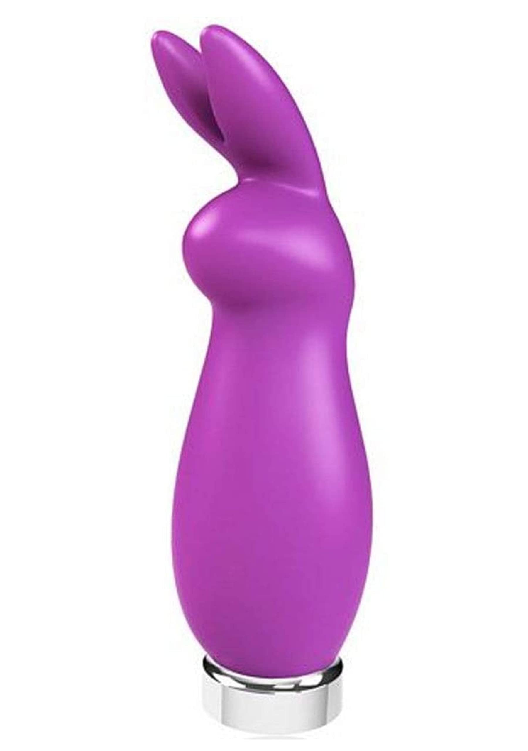 VeDO Crazzy Bunny Rechargeable Clitoral Vibrator - Powerful Bullet Vibrator for Women, Purple Adult Sex Toy & Clitoris Stimulator - Perfect for Solo Play, Couples & Sensual Massage