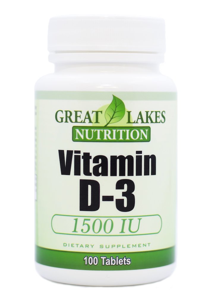 High Potency Vitamin D3 1,500 IU (3 Pack) - Supports Immune System & Bone Health - 300 Softgels by GL Nutrition - Ideal for Daily Supplement & Immune Support