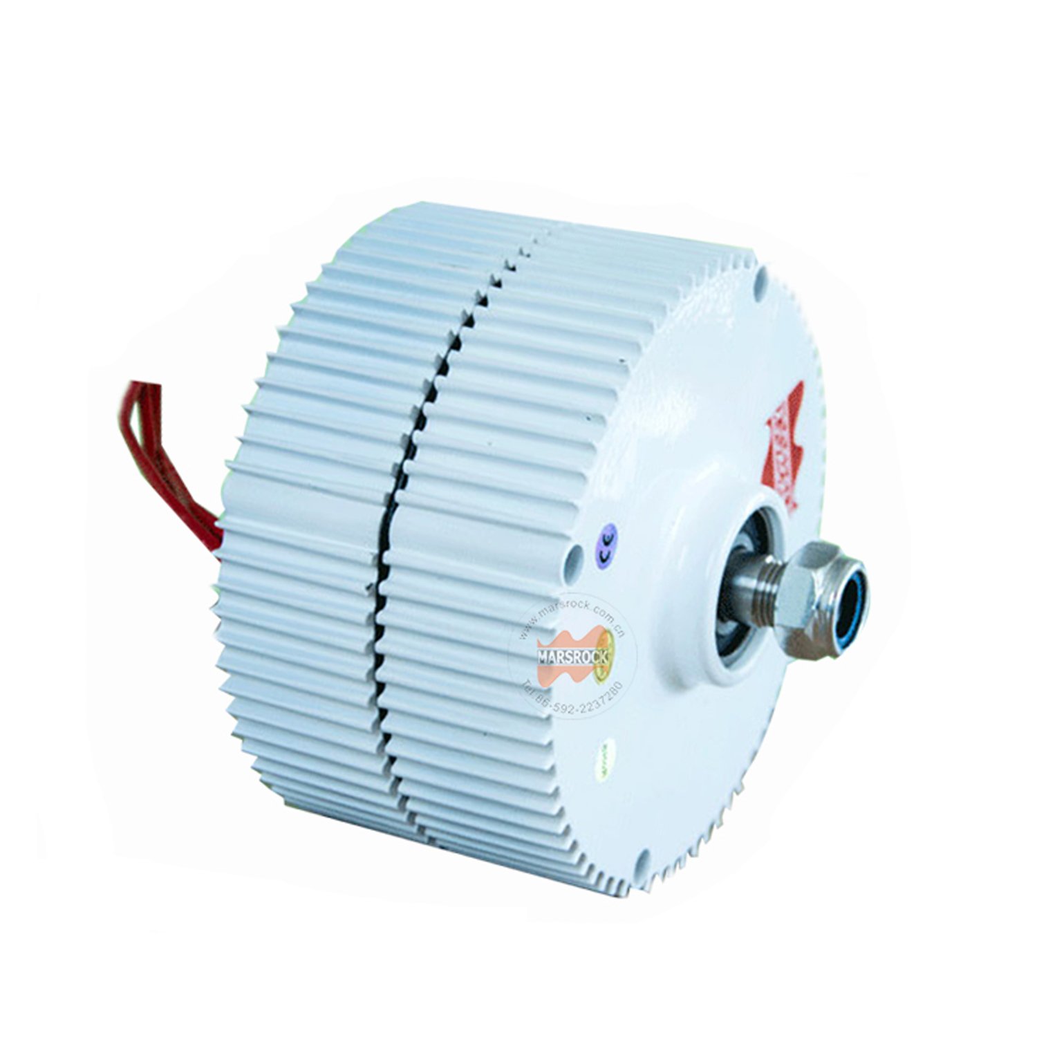300W 12V Permanent Magnet Generator AC Alternator - 800 RPM Vertical Wind Turbine Power Supply for Off-Grid Homes, RVs & Marine Applications