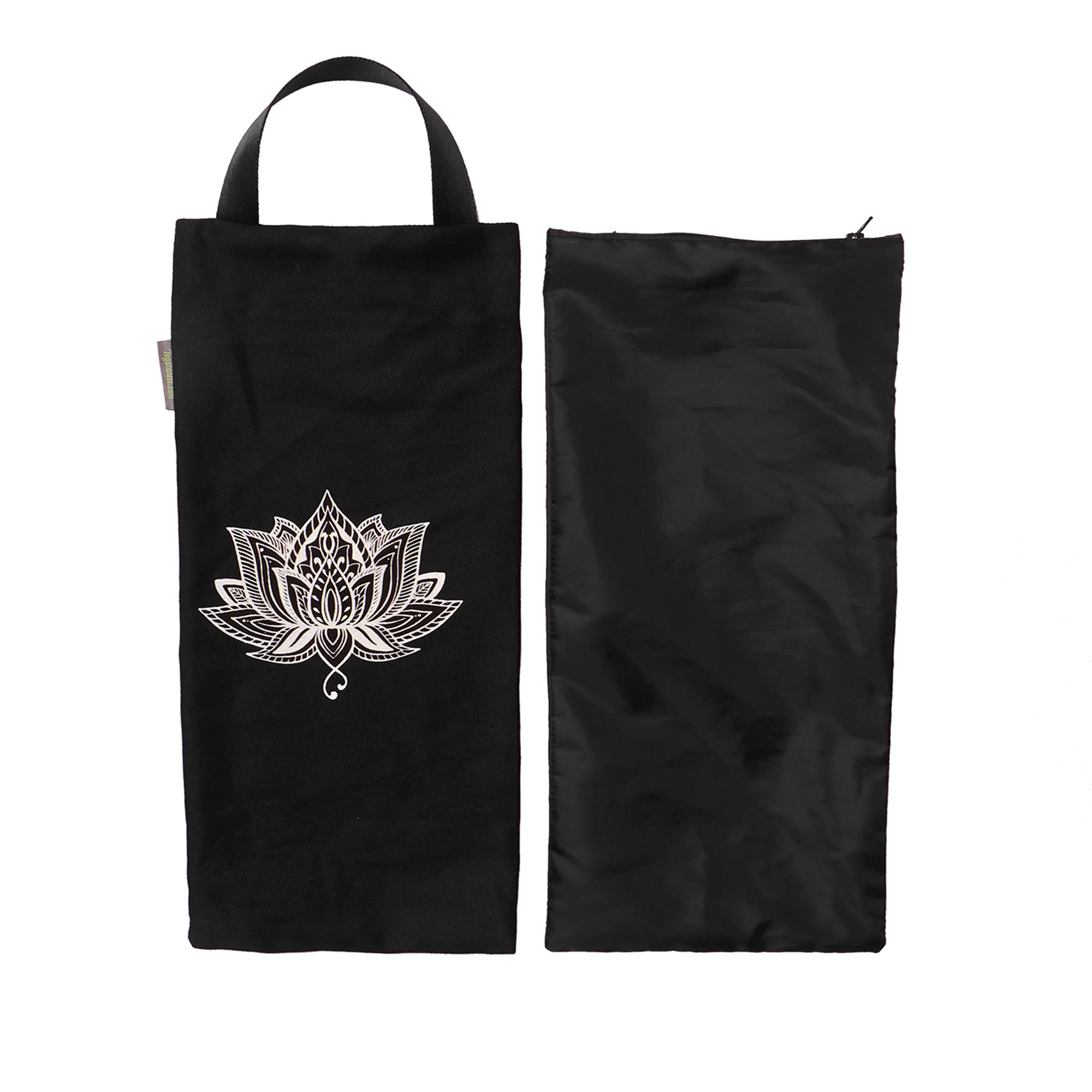 Unfilled Cotton Yoga Sand Bag for Yoga Weights & Resistance Training - Perfect for Home Workouts, Strength Training & Fitness Accessories