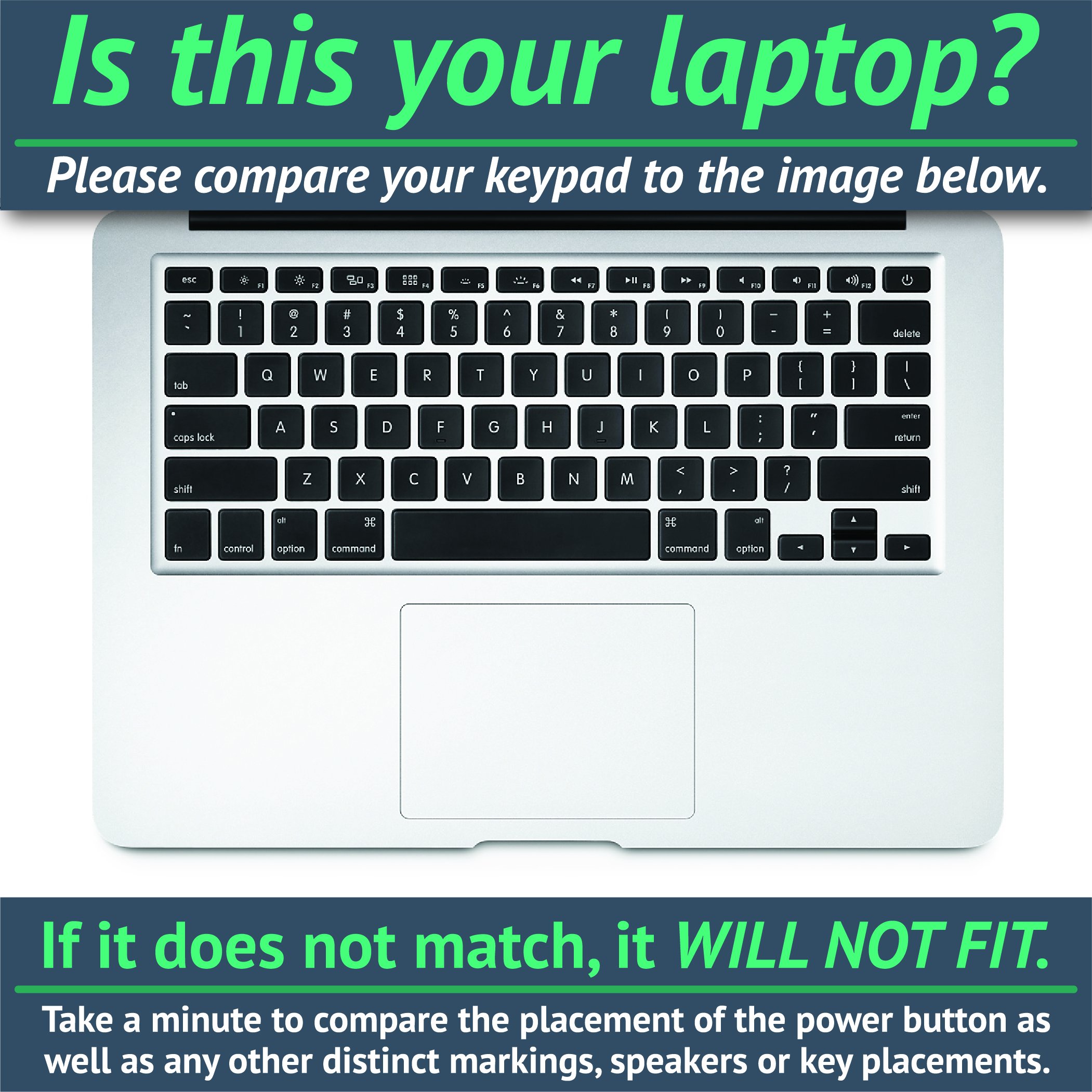 Premium Carbon Fiber Skin for Apple MacBook Air 13