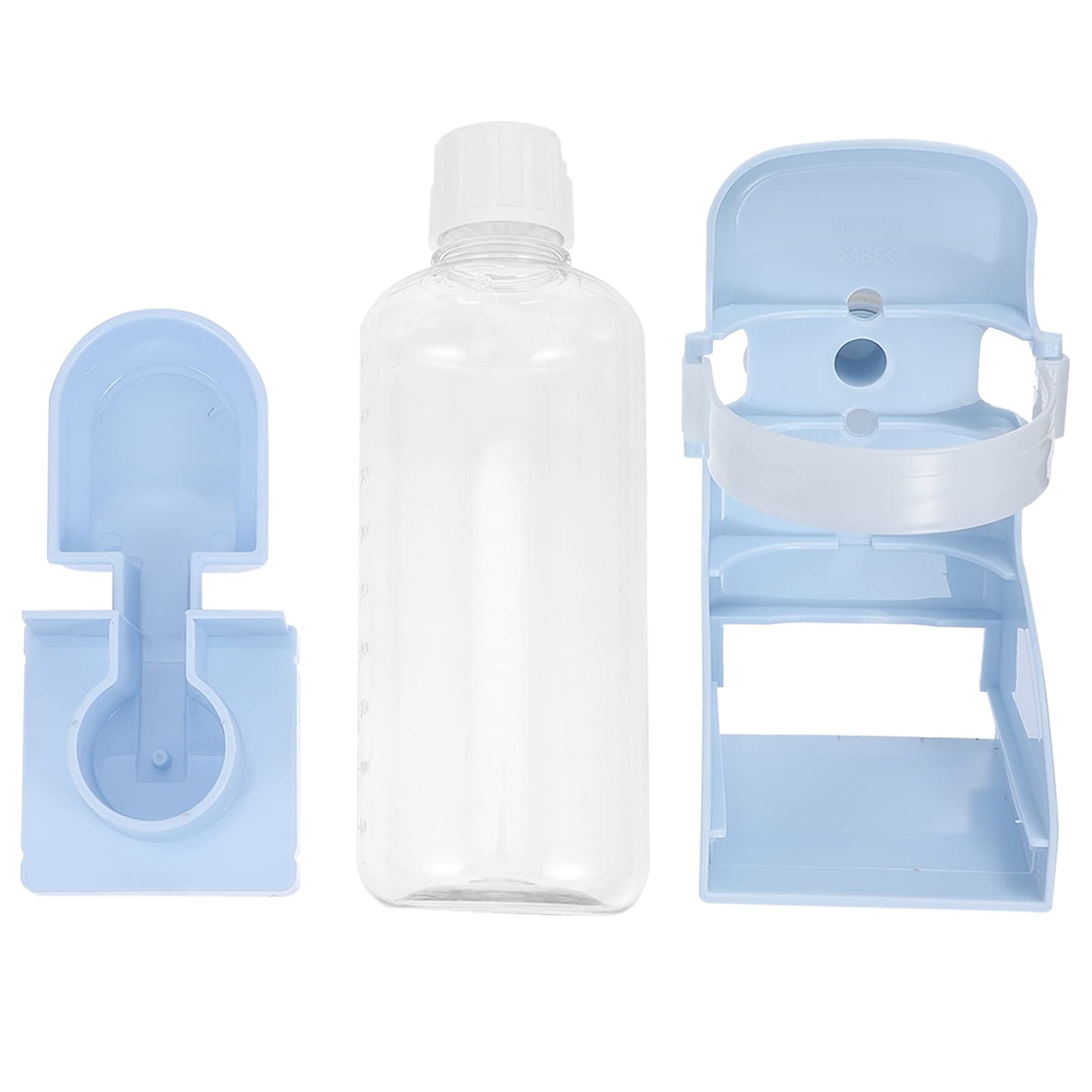 Balacoo Automatic No Drip Pet Water Feeder - 32oz/1L Dog Cat Rabbit Bunny Pigeon Water Bottle with Chew-Proof PP Bowl | Perfect for Cages, Travel, Outdoor & Indoor Use