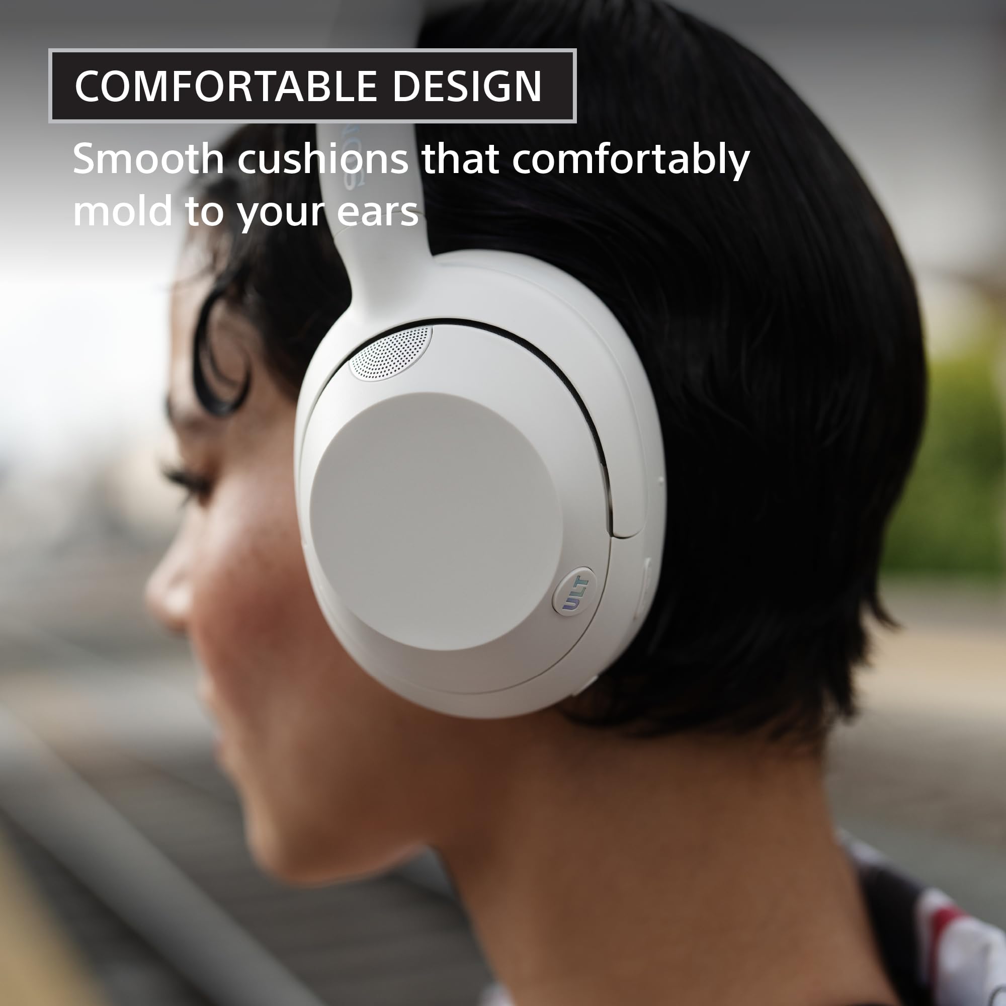 Sony ULT WEAR Over-Ear Wireless Headphones with Active Noise Cancellation, Built-in Alexa, 30-Hour Battery Life & Deep Bass - Perfect for Travel, Work & Music Lovers (Black)