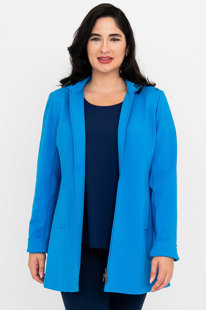 Highlands Waterfall Modal Coat - Soft & Comfortable Women's Trench Coat for Fall & Winter - Perfect for Office, Travel, and Outdoor Activities