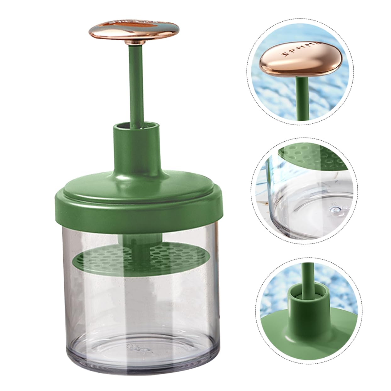 Hemoton Facial Foaming Cup - Electric Bubble Maker for Face Wash, Plastic Foam Generator for Cleansing | Perfect for Skincare Routine & Travel